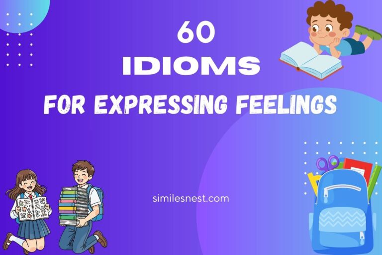 idioms for expressing feelings