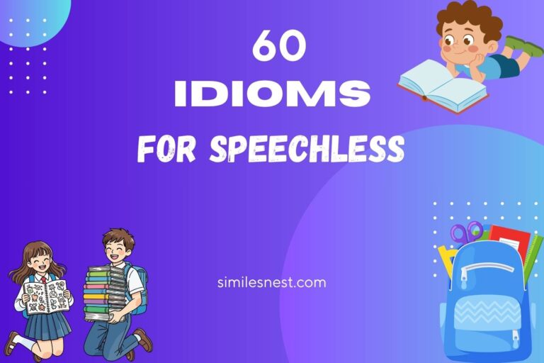 idioms for speechless