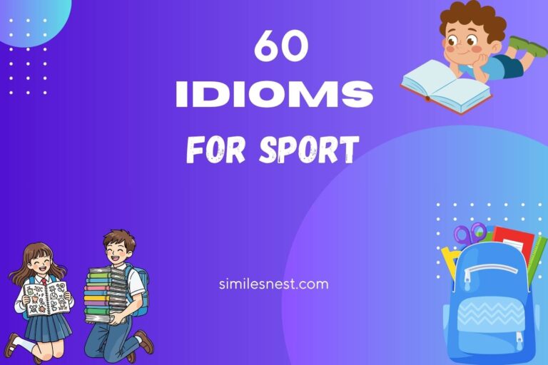 idioms for sport