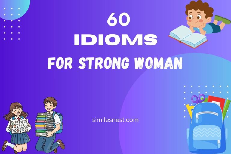 idioms for strong woman