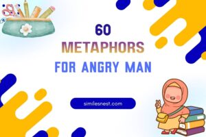 metaphors for angry man