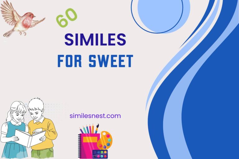 similes for sweet