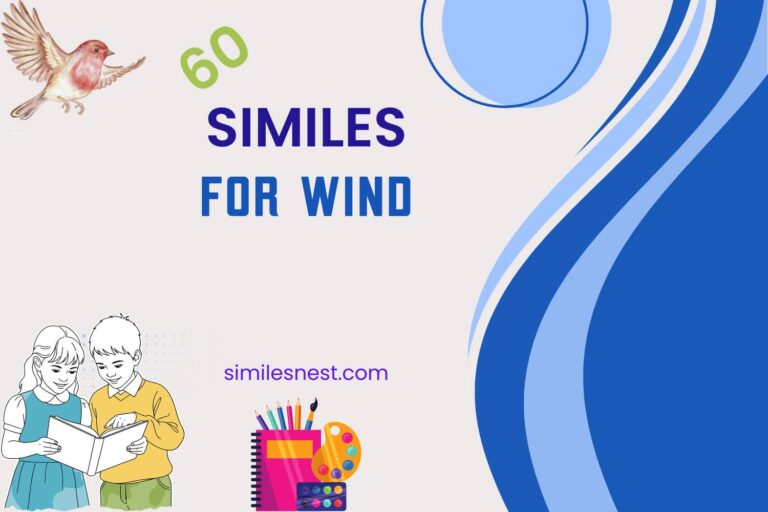 similes for wind